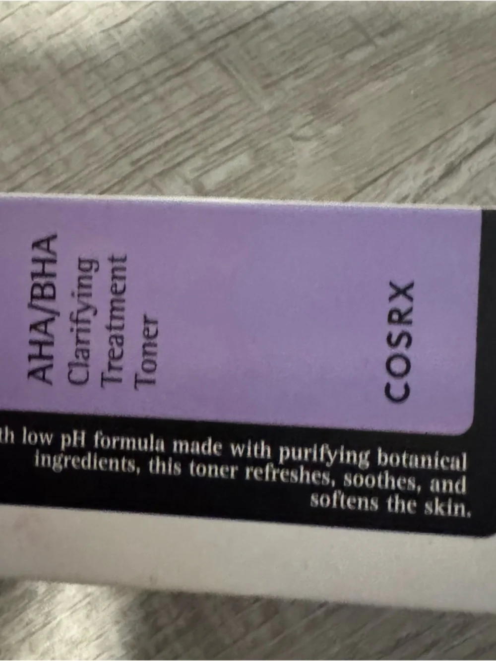 COSRX AHA/BHA Clarifying Treatment Toner 150ml Never Used *NEW OPEN BOX*
